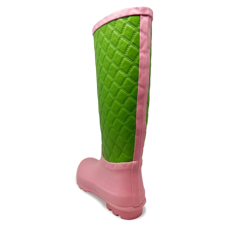 AKA Quilted Rain Boot