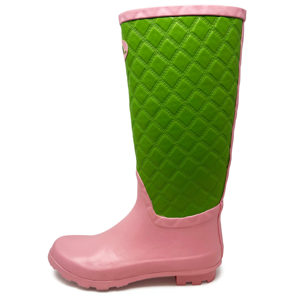 AKA Quilted Rain Boot