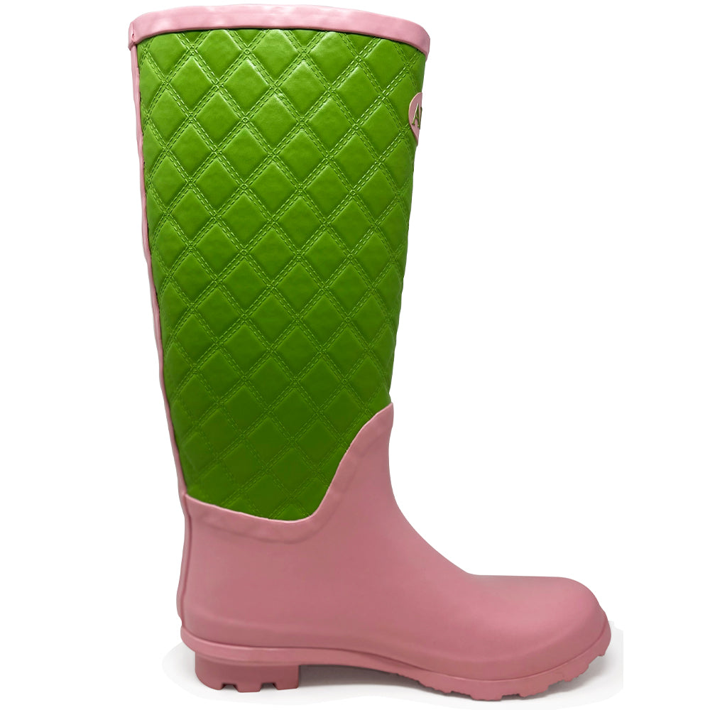 AKA Quilted Rain Boot