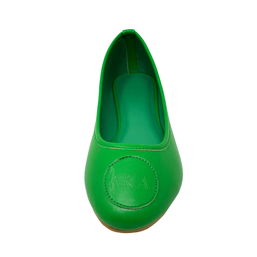 Green AKA Ballet Flats