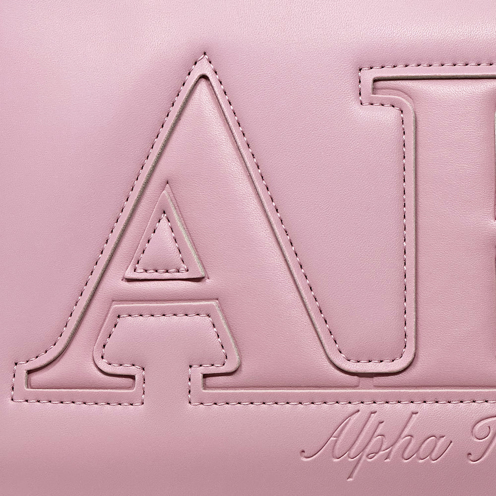 Pink Raised AKA Embossed Stitch Tote
