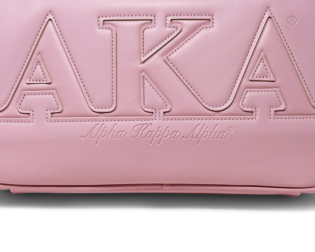 Pink Raised AKA Embossed Stitch Tote