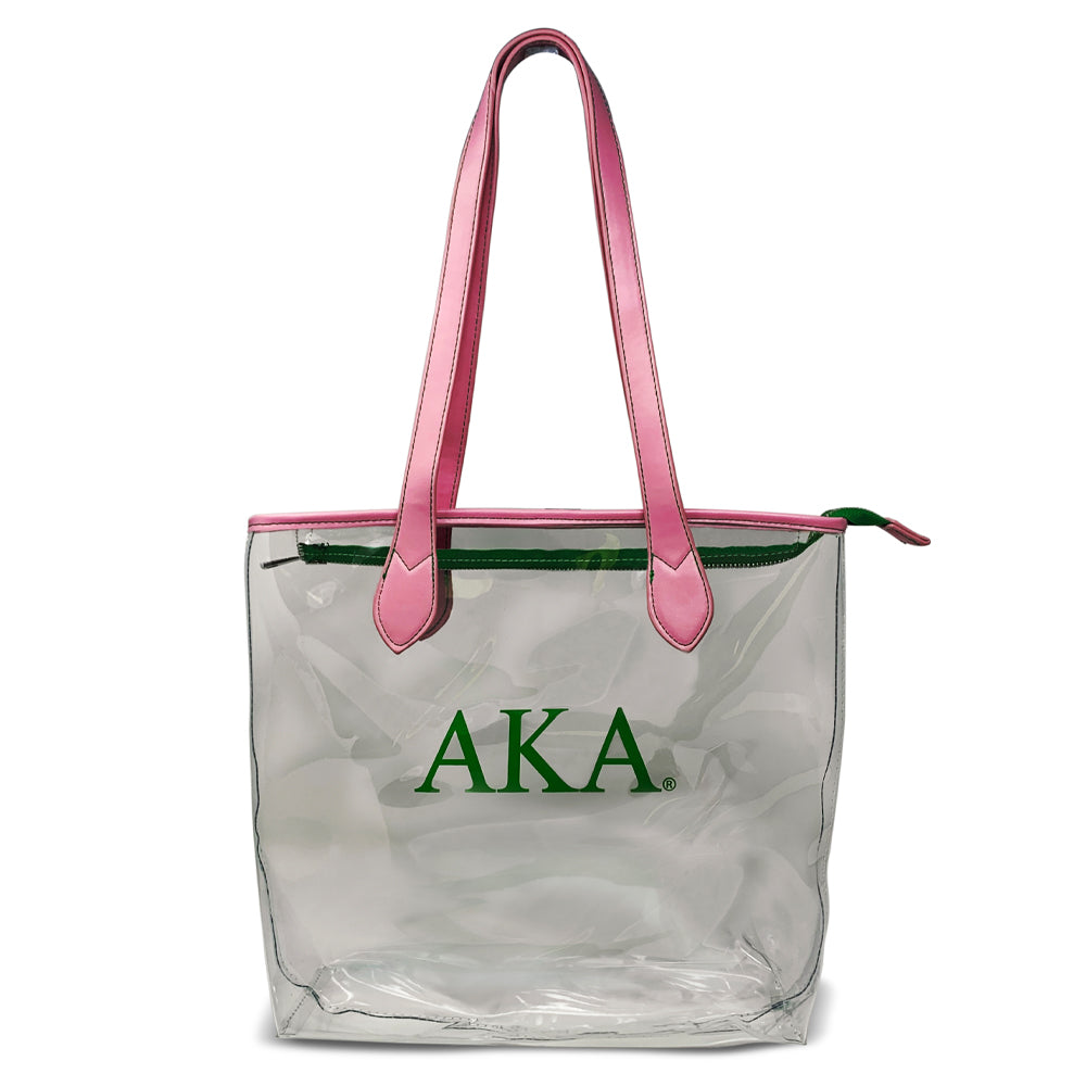 AKA Clear Tote Bag – Greek Traditions