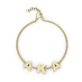 AKA Letters Bracelet (Gold)