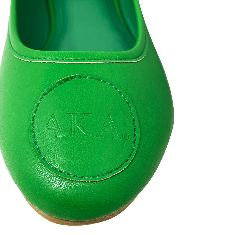 Green AKA Ballet Flats