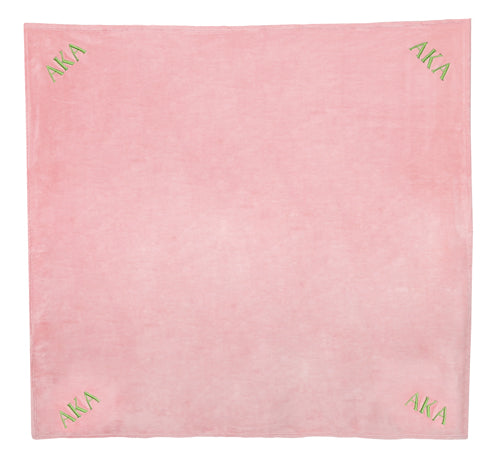 Plush Fleece Blanket - Light Pink —